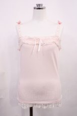 画像1: LIZ LISA / リボンキャミソール Free ピンク H-26-03-12-1020-LO-TO-NS-ZH (1)