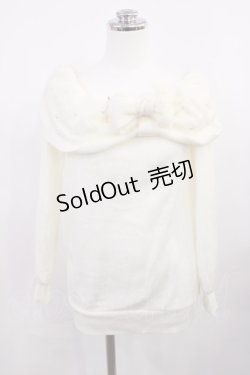 画像1: LIZ LISA / パールリボントップス Free オフ H-26-03-12-1022-LO-TO-NS-ZH