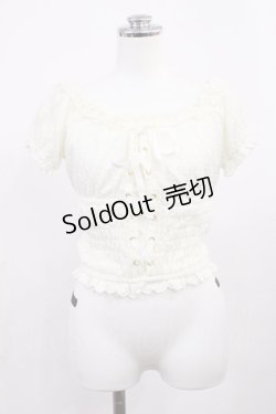 画像1: LIZ LISA / ドビーブラウス Free オフ H-26-03-12-1027-LO-BL-NS-ZH