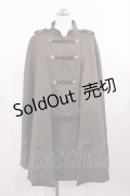 axes femme / ナポレオンマント風コート M ブラウン H-26-03-12-1031-AX-CO-NS-ZH