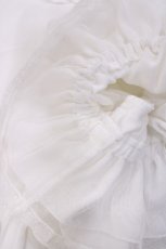 画像3: Secret Honey / ビックフリルカラーブラウス Free オフ H-26-03-12-1033-CA-BL-NS-ZH (3)