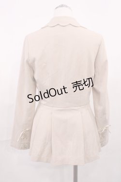 画像2: LIZ LISA / スカラップジャケット Free アイボリー H-26-03-12-1034-LO-JA-NS-ZH