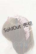 m petit by misako / ギャザーリボンカチューシャ  ピンク H-26-03-12-018-LO-AC-YZ-ZH