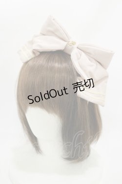 画像1: metamorphose / セーラーリボンカチューシャ  ピンク H-26-03-12-021-ME-AC-NS-ZH