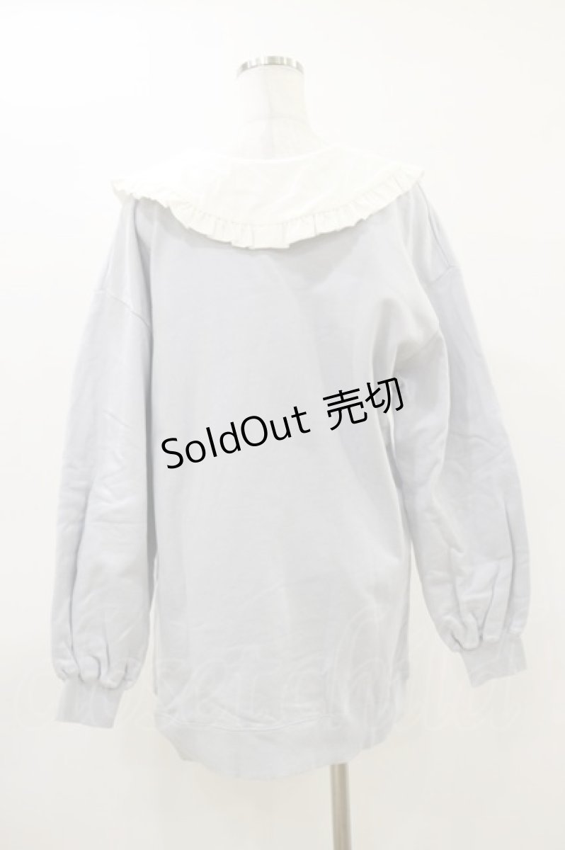 画像2: Honey Cinnamon / Angel kittenアップリケスウェット Free サックス H-26-03-12-031-LO-TO-NS-ZH (2)