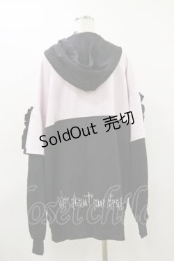 画像2: Ank Rouge / Be mqin ベルトプルオーバー M ブラック/ピンク H-26-03-12-039-CA-TO-NS-ZH