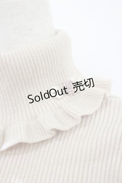 画像3: F&A / ローズモチーフ付きタートルニットプルオーバー Free PINK BEIGE H-26-03-12-042-LO-TO-NS-ZH