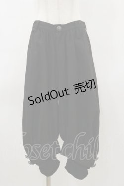 画像1: ALICE and the PIRATES / フィアラルパンツ Mens ブラック H-26-03-12-045-PA-PA-NS-ZH