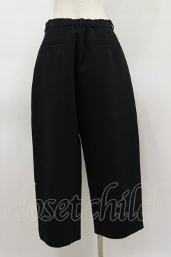画像2: INGEBORG / トリプルツイルストレートパンツ Free ブラック H-26-03-12-046-LO-PA-NS-ZH