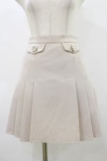 画像1: evelyn / ビジューパールスカート Free ベージュ H-26-03-12-050-LO-SK-NS-ZH (1)