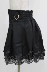 画像2: LilyMerry / もえにゃ/ハートバックルスカパン L ブラック H-26-03-13-1028-PU-SK-NS-ZH (2)