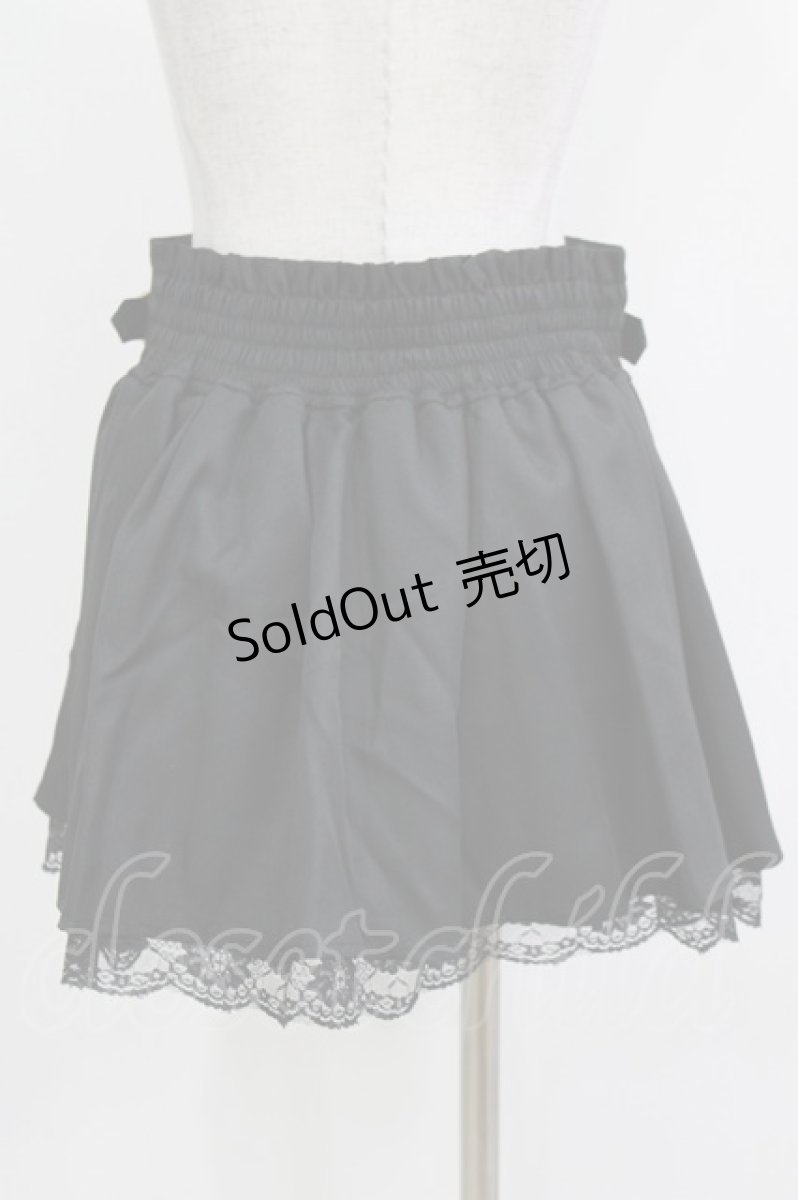 画像3: LilyMerry / もえにゃ/ハートバックルスカパン L ブラック H-26-03-13-1028-PU-SK-NS-ZH (3)