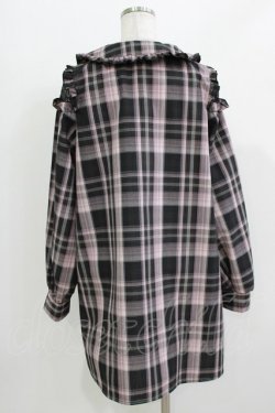 画像3: majoretty / まきちゃん/チェックワンピース L ブラック/ピンク H-26-03-13-1033-GO-OP-NS-ZH