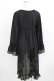 画像3: axes femme / オフショル風フリルガウン M ブラック H-26-03-13-1035-AX-TO-NS-ZH (3)
