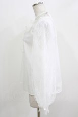 画像2: Lovely Tency / 眞白ありす/alsチョーカーレースブラウス LL 白 H-26-03-13-1039-GO-BL-NS-ZH (2)