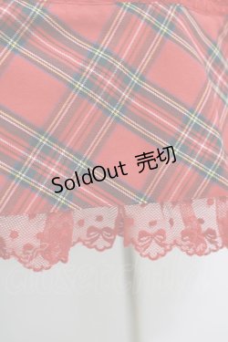 画像4: Angelic Pretty / ツイル×タータンジャンパースカート Free レッド H-26-03-13-1004-AP-OP-NS-ZH