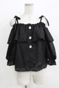 Lovely Tency / 眞白ありす/TTサテンJQオフショルPO L ブラック H-26-03-13-1041-GO-TO-NS-ZH