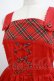 画像5: Angelic Pretty / ツイル×タータンジャンパースカート Free レッド H-26-03-13-1004-AP-OP-NS-ZH (5)