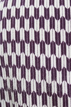 画像4: NO.S PROJECT / ハイカラカシュクール/矢絣 Free 紫 H-26-03-13-1042-LO-TO-NS-ZH