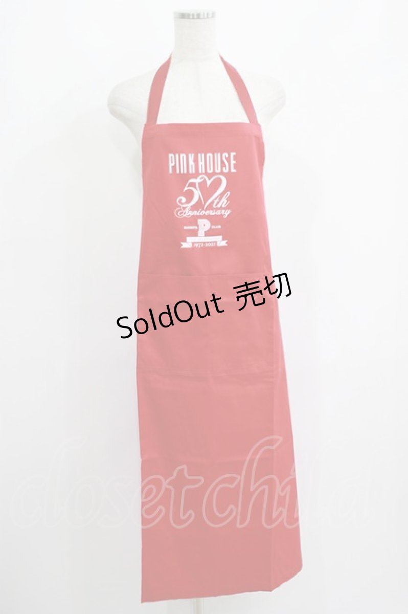 画像1: PINK HOUSE / 50th Anniversary エプロン one-size-fits-all レッド H-26-03-13-1005-LO-OP-NS-ZH (1)