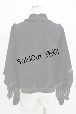 画像3: Amavel / お月見うさぎの和風ブラウス Free ブラック H-26-03-13-1045-CA-BL-NS-ZH