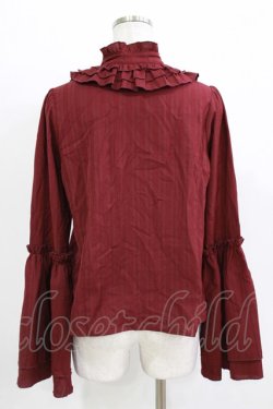 画像3: Amavel / アンティークバックルフレアスリーブブラウス Free ボルドー H-26-03-13-1047-CA-BL-NS-ZH