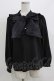 画像1: Lovely Tency / 眞白ありす/ボウタイブラウス L ブラック H-26-03-13-1054-GO-BL-NS-ZH (1)