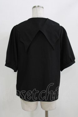 画像3: DearMyLove / デビルモチーフ襟ブラウス L ブラック H-26-03-13-1056-EL-BL-NS-ZH