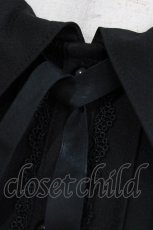 画像5: DearMyLove / デビルモチーフ襟ブラウス L ブラック H-26-03-13-1056-EL-BL-NS-ZH (5)
