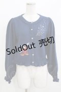 axes femme kawaii / 【Disney】ファンタジア／ニットカーデ M ネイビー H-26-03-13-1061-AX-TO-NS-ZH