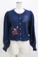 画像1: axes femme kawaii / 【Disney】ファンタジア／ニットカーデ M ネイビー H-26-03-13-1061-AX-TO-NS-ZH (1)