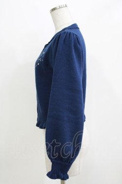 画像2: axes femme kawaii / 【Disney】ファンタジア／ニットカーデ M ネイビー H-26-03-13-1061-AX-TO-NS-ZH