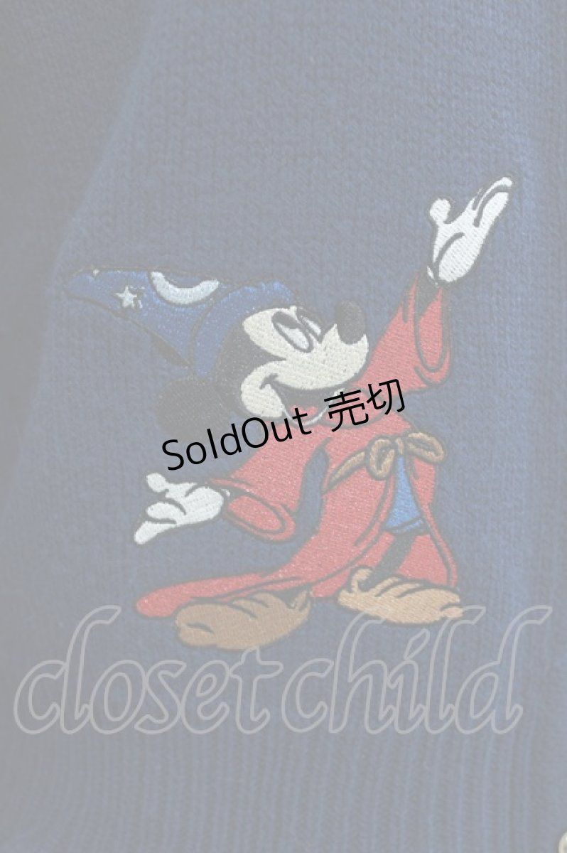 画像5: axes femme kawaii / 【Disney】ファンタジア／ニットカーデ M ネイビー H-26-03-13-1061-AX-TO-NS-ZH (5)