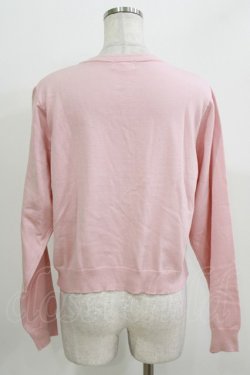 画像3: m petit by misako / AM*ハート透かしニットカーディガン LL ピンク H-26-03-13-1062-LO-TO-NS-ZH