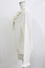 画像2: Lovely Tency / 眞白ありす/ビジューリボンニットプルオーバー LL 白 H-26-03-13-1063-GO-TO-NS-ZH (2)