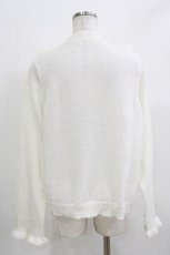 画像3: Lovely Tency / 眞白ありす/ビジューリボンニットプルオーバー LL 白 H-26-03-13-1063-GO-TO-NS-ZH (3)