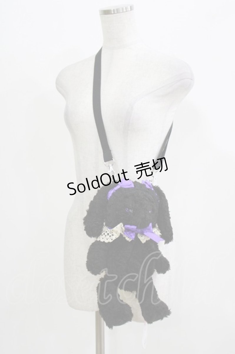 画像1: BABY,THE STARS SHINE BRIGHT / 【池袋店限定】ブラックベリィなうさくみゃちゃんポシェット  ブラック H-26-03-13-1066-BA-BG-NS-ZH (1)