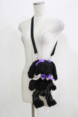 画像1: BABY,THE STARS SHINE BRIGHT / 【池袋店限定】ブラックベリィなうさくみゃちゃんポシェット  ブラック H-26-03-13-1066-BA-BG-NS-ZH