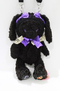 画像2: BABY,THE STARS SHINE BRIGHT / 【池袋店限定】ブラックベリィなうさくみゃちゃんポシェット  ブラック H-26-03-13-1066-BA-BG-NS-ZH