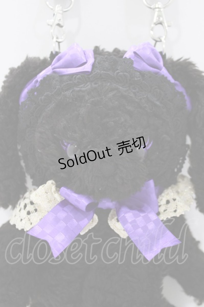 画像4: BABY,THE STARS SHINE BRIGHT / 【池袋店限定】ブラックベリィなうさくみゃちゃんポシェット  ブラック H-26-03-13-1066-BA-BG-NS-ZH (4)