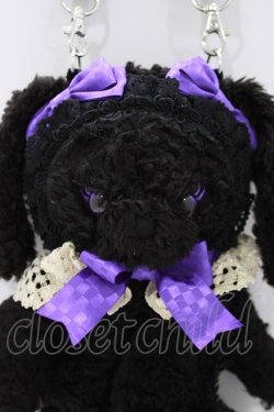 画像4: BABY,THE STARS SHINE BRIGHT / 【池袋店限定】ブラックベリィなうさくみゃちゃんポシェット  ブラック H-26-03-13-1066-BA-BG-NS-ZH