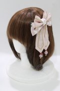 metamorphose / うたかたの華かぐらリボンクリップ  ピンク H-26-03-13-1069-ME-AC-NS-ZH