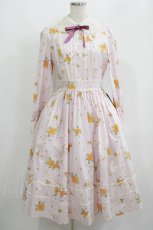 画像1: Innocent World / 金木犀丸衿ワンピース L ピンク H-26-03-13-1008-IW-OP-NS-ZH (1)