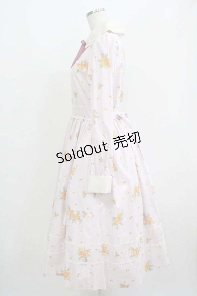 画像2: Innocent World / 金木犀丸衿ワンピース L ピンク H-26-03-13-1008-IW-OP-NS-ZH (2)