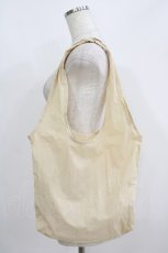 画像2: m petit by misako / ケース付きエコバッグ  ゴールド H-26-03-13-1077-LO-ZA-NS-ZH (2)