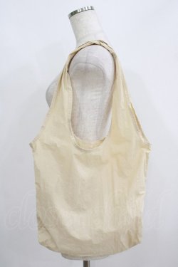 画像2: m petit by misako / ケース付きエコバッグ  ゴールド H-26-03-13-1077-LO-ZA-NS-ZH