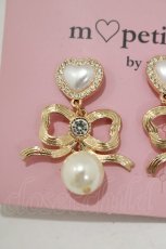 画像2: m petit by misako / AMリボンPLピアス  ゴールド H-26-03-13-1081-LO-AC-NS-ZH (2)