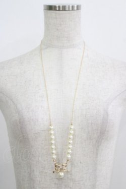 画像2: m petit by misako / AMリボンPLネックレス  ゴールド H-26-03-13-1082-LO-AC-NS-ZH