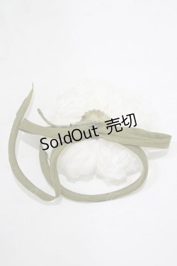 画像2: WONDERFUL WORLD / コサージュリボンブローチ  白 H-26-03-13-1084-LO-AC-NS-ZH