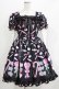 画像1: Angelic Pretty / Candy Ornamentワンピース Free ブラック H-26-03-13-1010-AP-OP-NS-ZH (1)